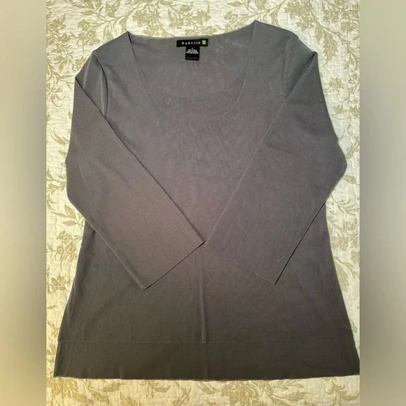 Babette San Francisco Y2K Mesh Sheer Top Shirt 3/4 Sleeve, size large Fairycore - Picture 1 of 15